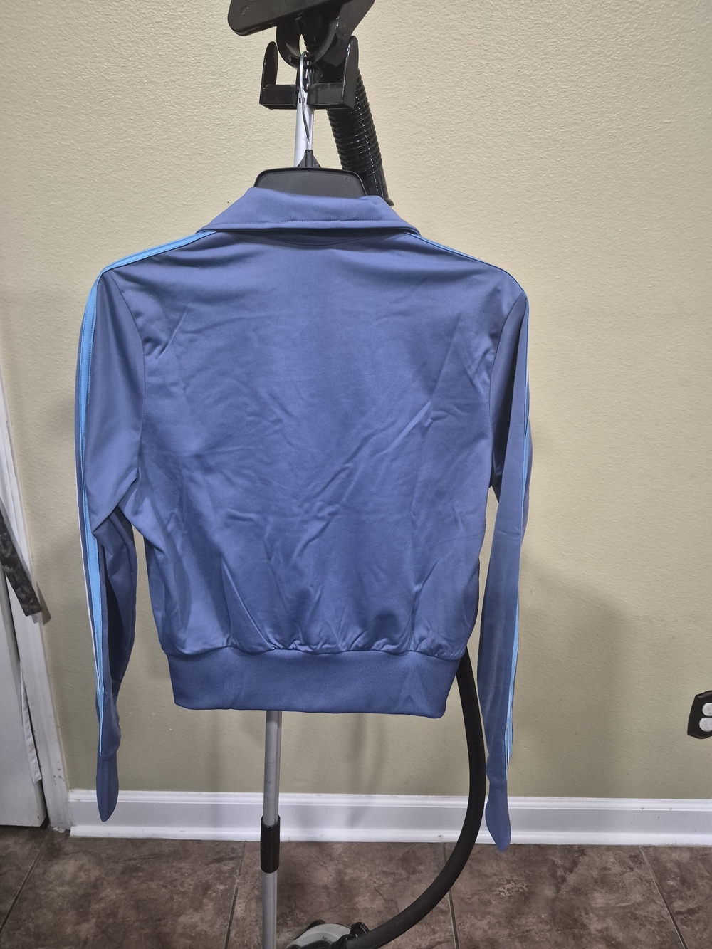 Adidas Firebird Classic Women's Blue Track Jacket & Pants Set Size S - Picture 3 of 7